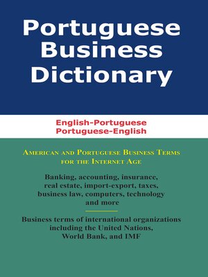 cover image of Portuguese Business Dictionary